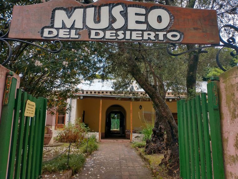 FOTO: El Museo del Desierto en Achiras, una opción con mucha historia.