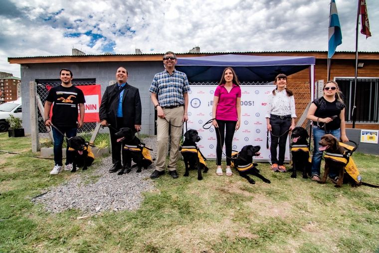 FOTO: La Escuela de Perros Guías Argentinos es la única en el país