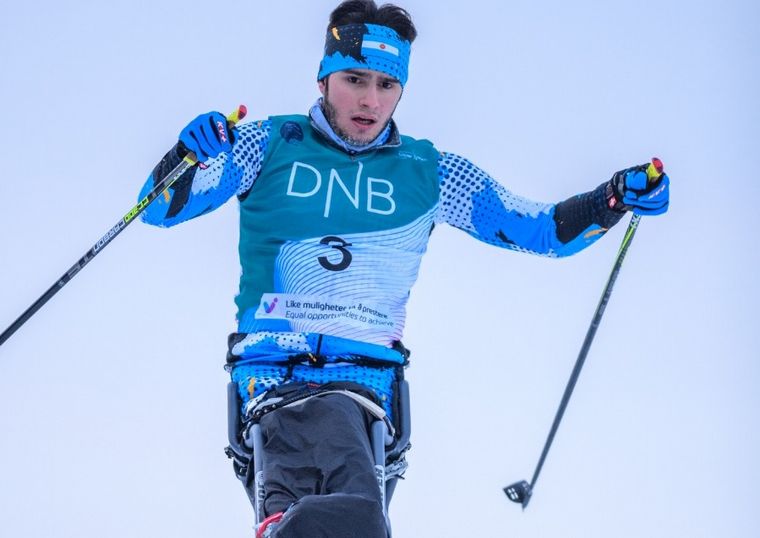 AUDIO: Nico Lima: el primer argentino en participar de un mundial de esquí adaptado