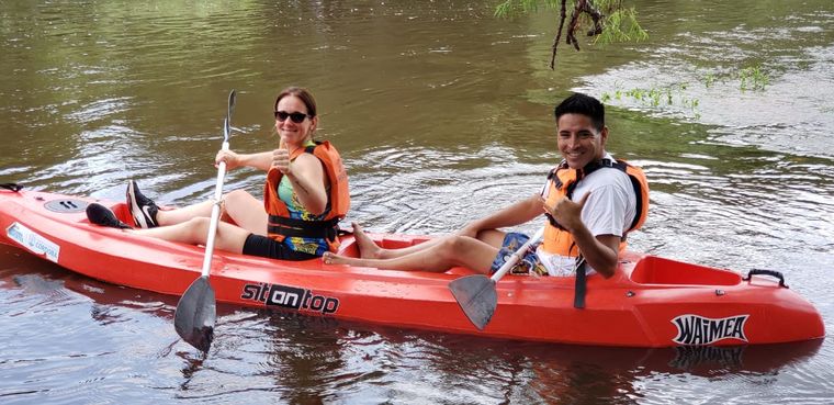 FOTO: Travesía en Kayak en Despeñaderos.
