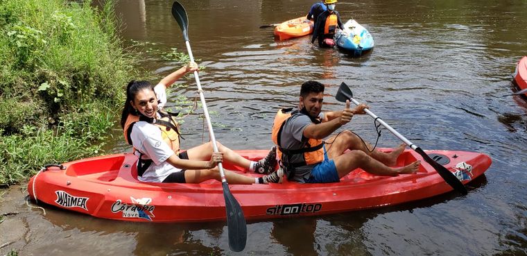 FOTO: Travesía en Kayak en Despeñaderos.