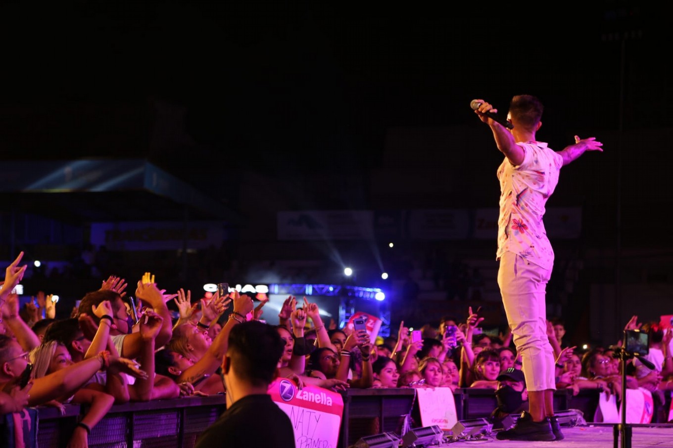 FOTO: La primera noche del Cosquín Cuarteto.