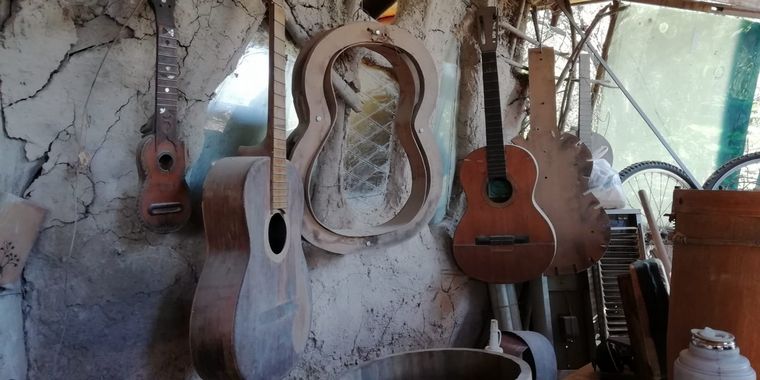 FOTO: Darío Farías da vida a los instrumentos en Casa Grande
