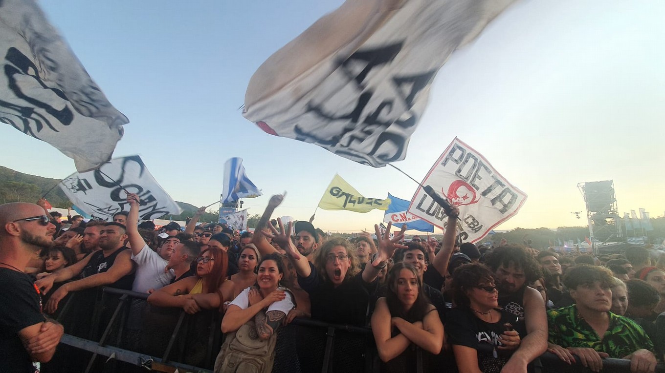 FOTO: Cosquín Rock 2022 en Santa María de Punilla.