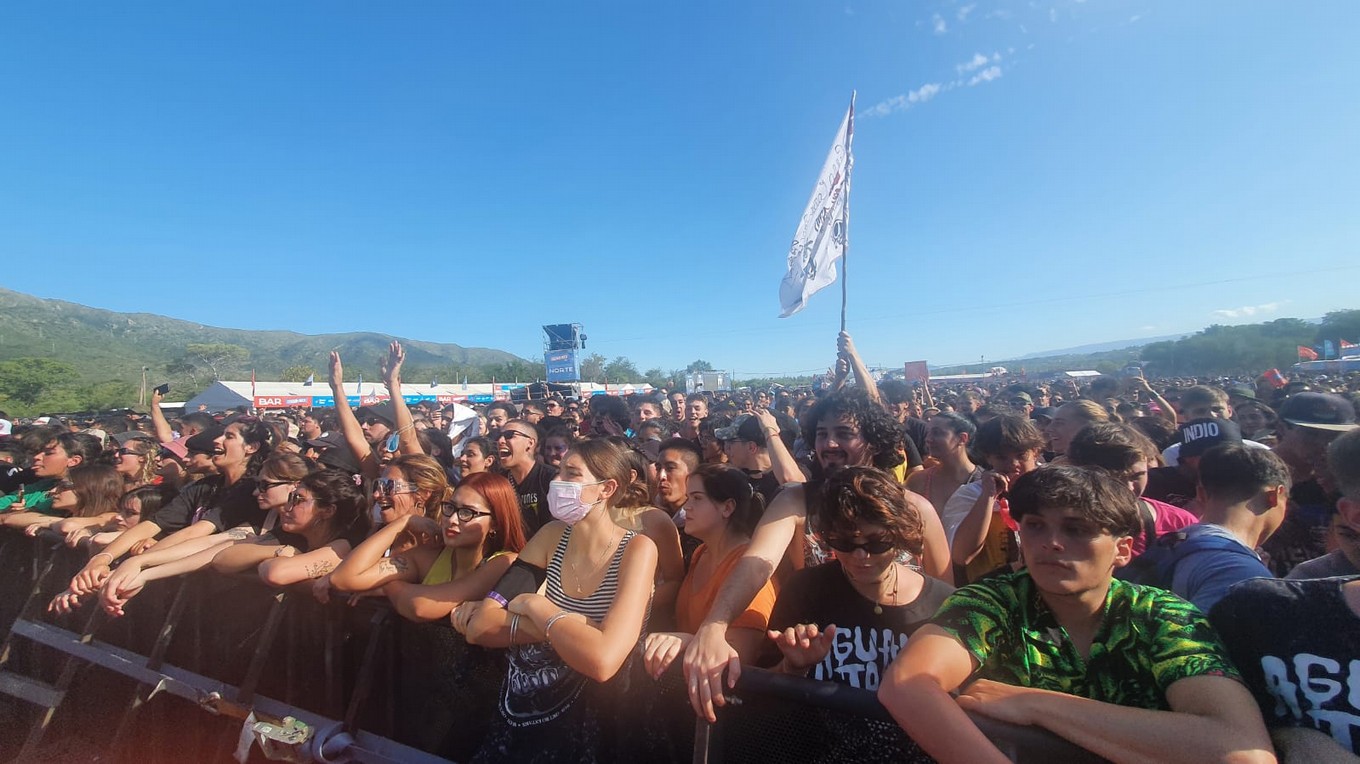 FOTO: Cosquín Rock 2022 en Santa María de Punilla.