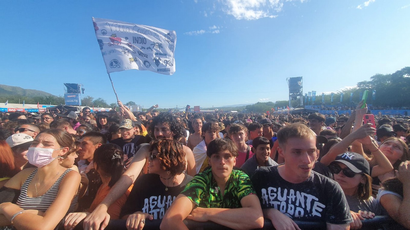 FOTO: Cosquín Rock 2022 en Santa María de Punilla.