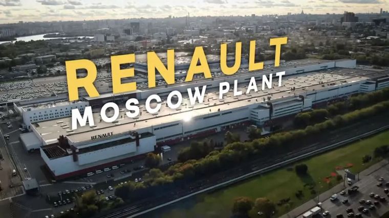 FOTO: Las actividades de la planta de Renault en Moscú quedan suspendidas a partir de hoy.