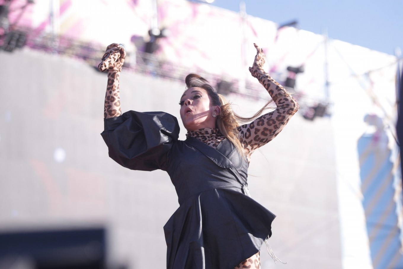 FOTO: Lorena Jiménez en el Festival Bum Bum.