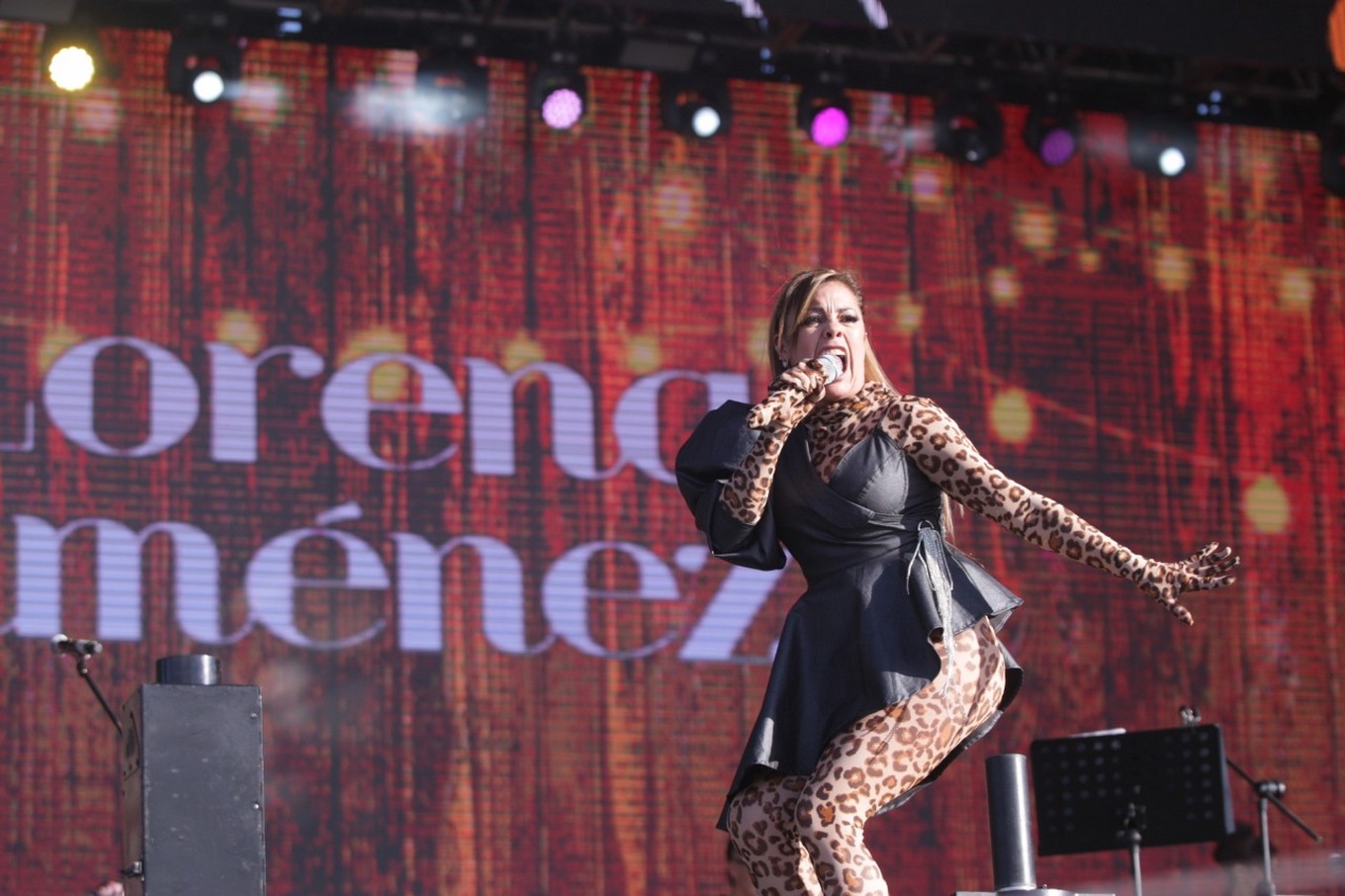 FOTO: Lorena Jiménez en el Festival Bum Bum.