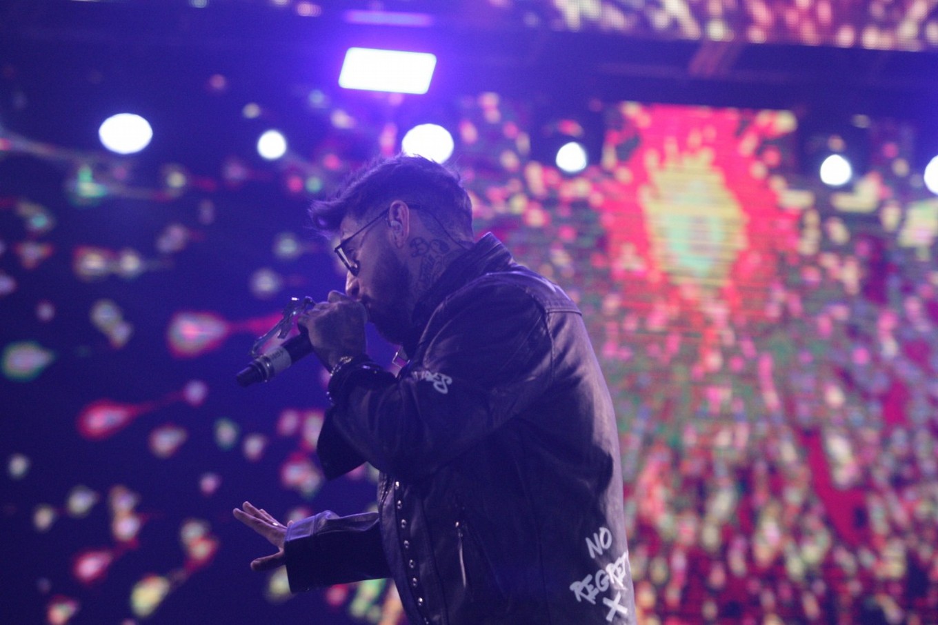 FOTO: Ulises hizo bailar al público del Festival Bum Bum.