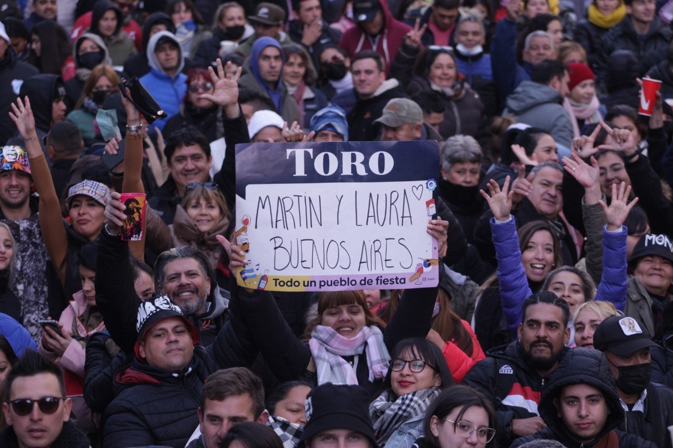 FOTO: Gran expectativa por el show del 