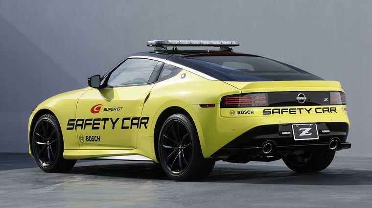 FOTO: Nissan Z es el auto de seguridad oficial en la serie de carreras Super GT.