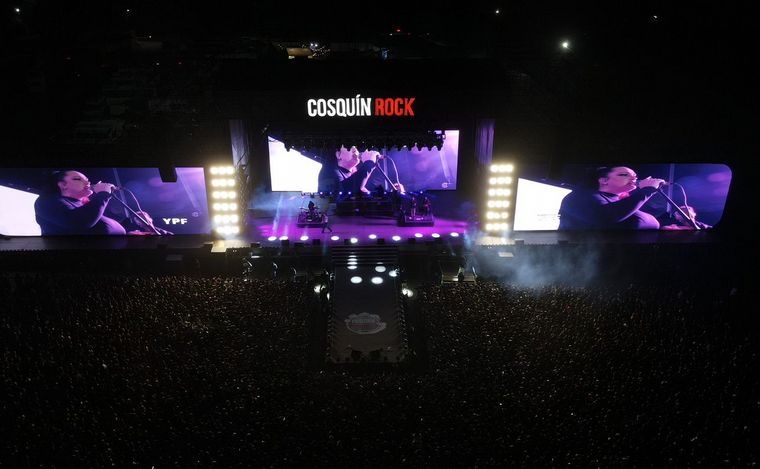 FOTO: Primera jornada del Cosquín Rock 2023.