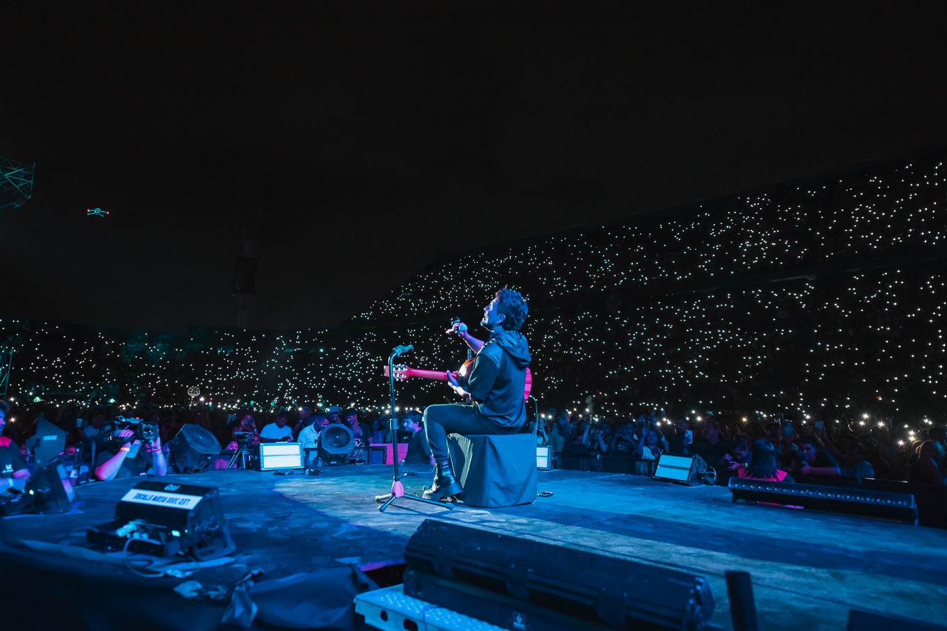 FOTO: La Konga hizo bailar a 45.000 personas en el Estadio Vélez